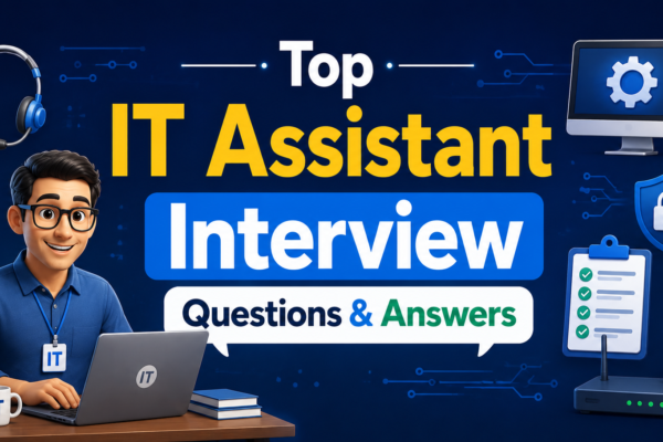 Top IT Assistant Interview Questions & Answers